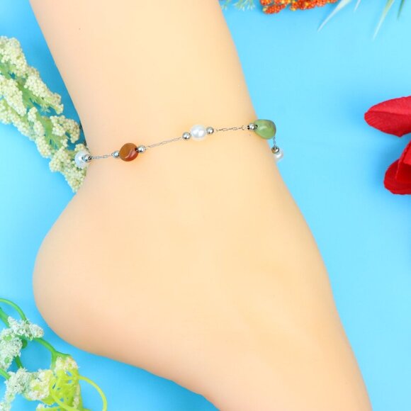 Elegant Handmade Anklet – Perfect for Women & Girls | Ideal Gift Option, DYC1358 - Picture 6 of 10